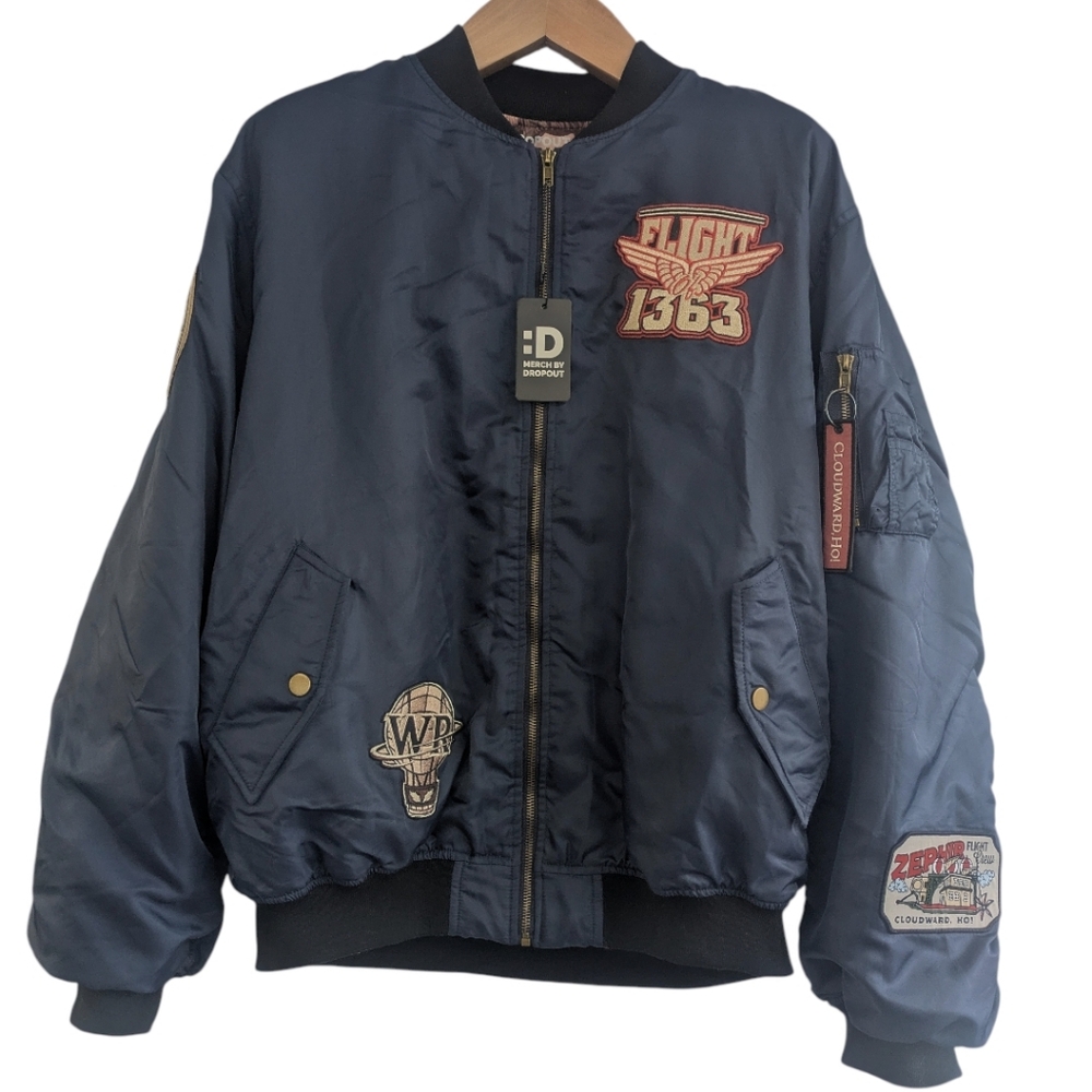 Dropout Dimension 20 Cloudward Ho! Flight Jacket. NWT